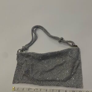 Elegant Silver Women's Bag